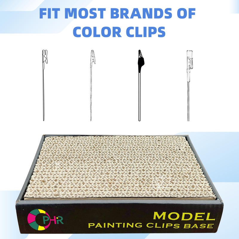 OPHIR حامل قاعدة كليب لون موديل OPHIR مع 10 كليبات تلوين لهواية الرش DIY الرسم - Image 4